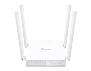 TP-LINK Archer C24  AC750 Dual Band Wireless Router, 433Mbps at 5GHz + 300Mbps at 2.4GHz, 802.11a/b/g/n/ac, 1 WAN + 4 LAN, Multi-Mode 3in1: Router / Access Point / Range Extender Mode, Wireless On/Off, 4 fixed antennas, Guest Network